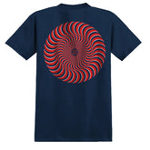 Spitfire - Classic Swirl Tee (Navy/Red/White)